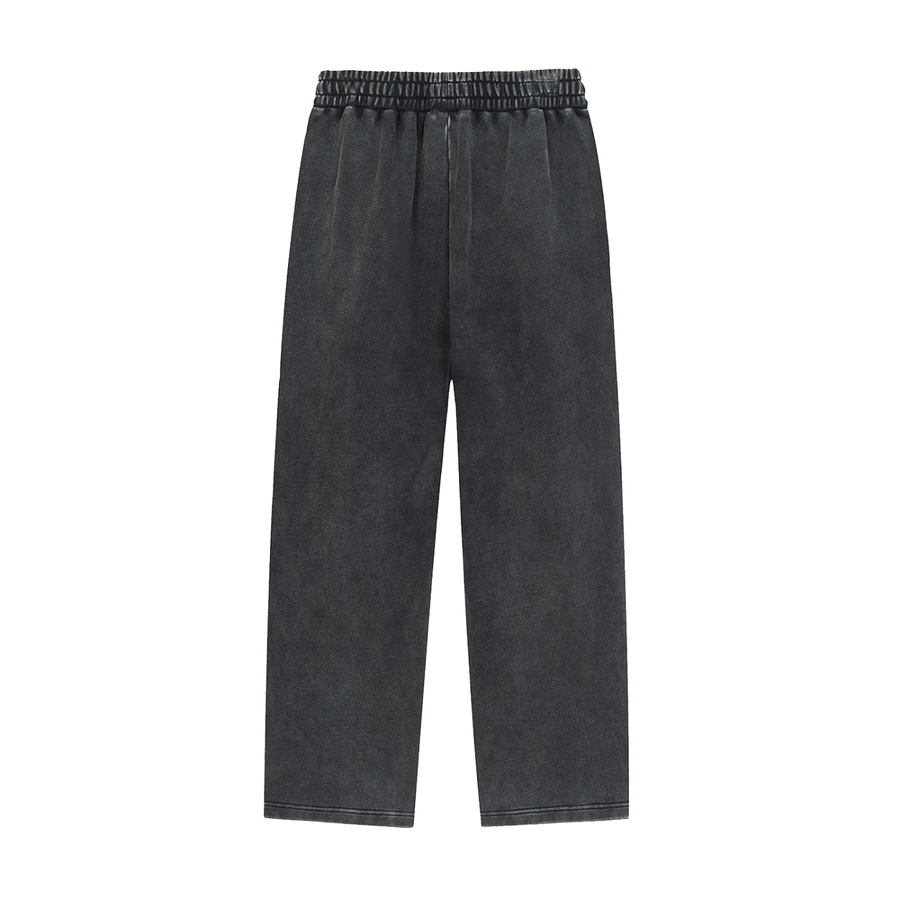 Snow-washed REVIVE straight-leg sweatpants