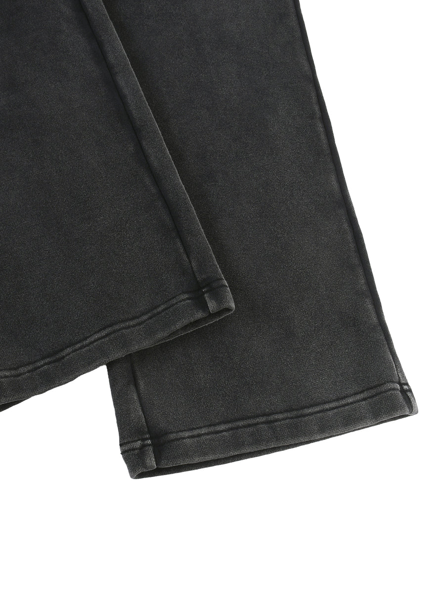REVIVE EST. 2026 baggy sweatpants close-up